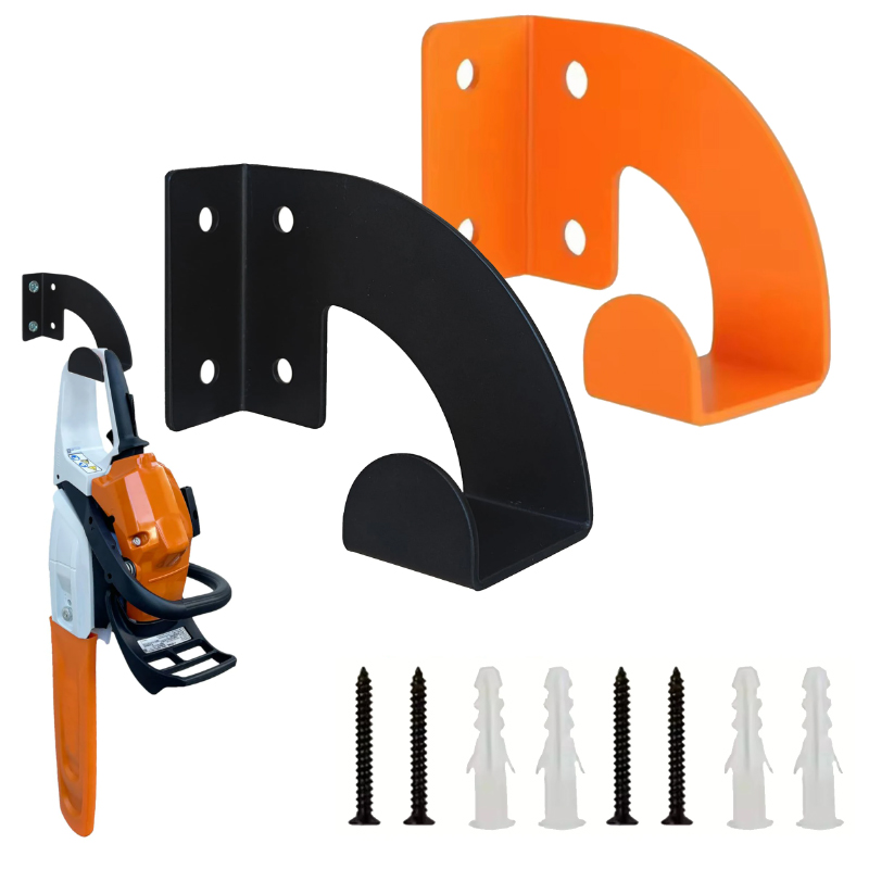 Heavy Equipment Supplies - Heavy Duty Metal Chainsaw Wall Mount