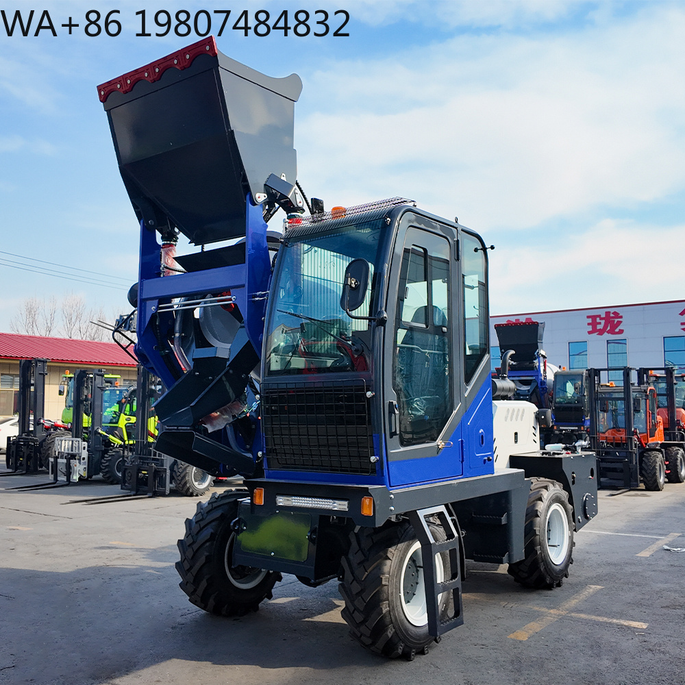 2.6CBM Heavy Duty  Self Loadin - Heavy Equipment Mixer 评论和价格
