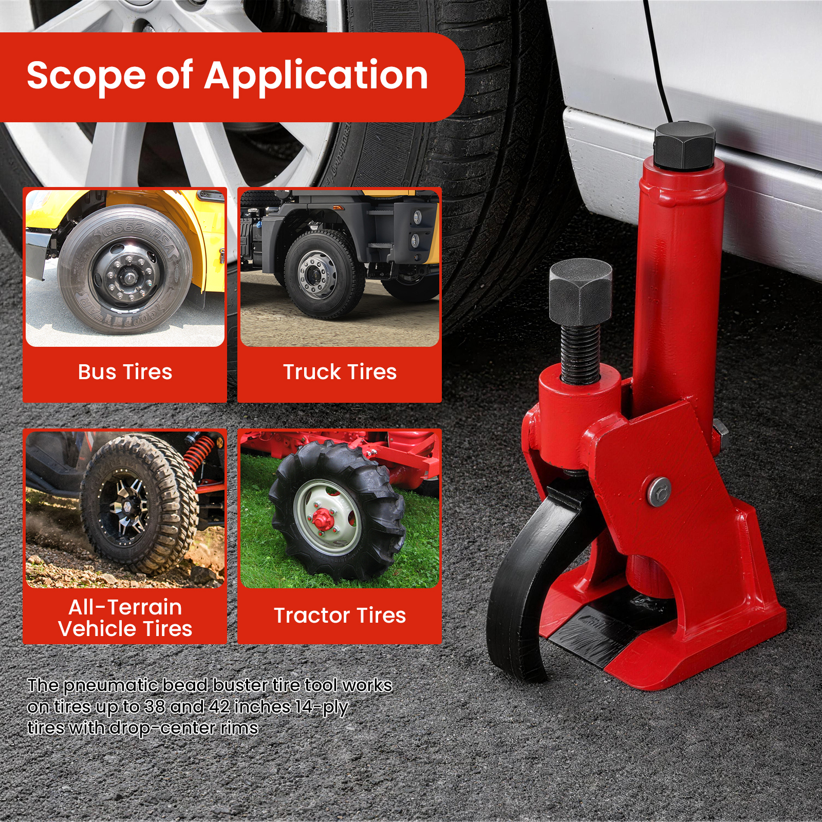 Universal Bead Breaker Tool fo - Heavy Equipment Repair Manuals 评论和价格