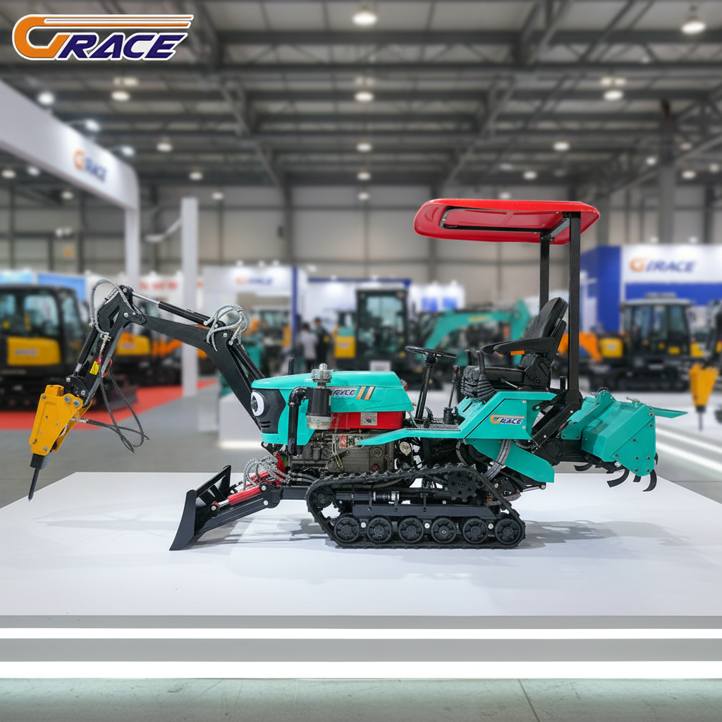 Customize Mini Crawler Tractor - Mini Bulldozer Attachments 评论和价格