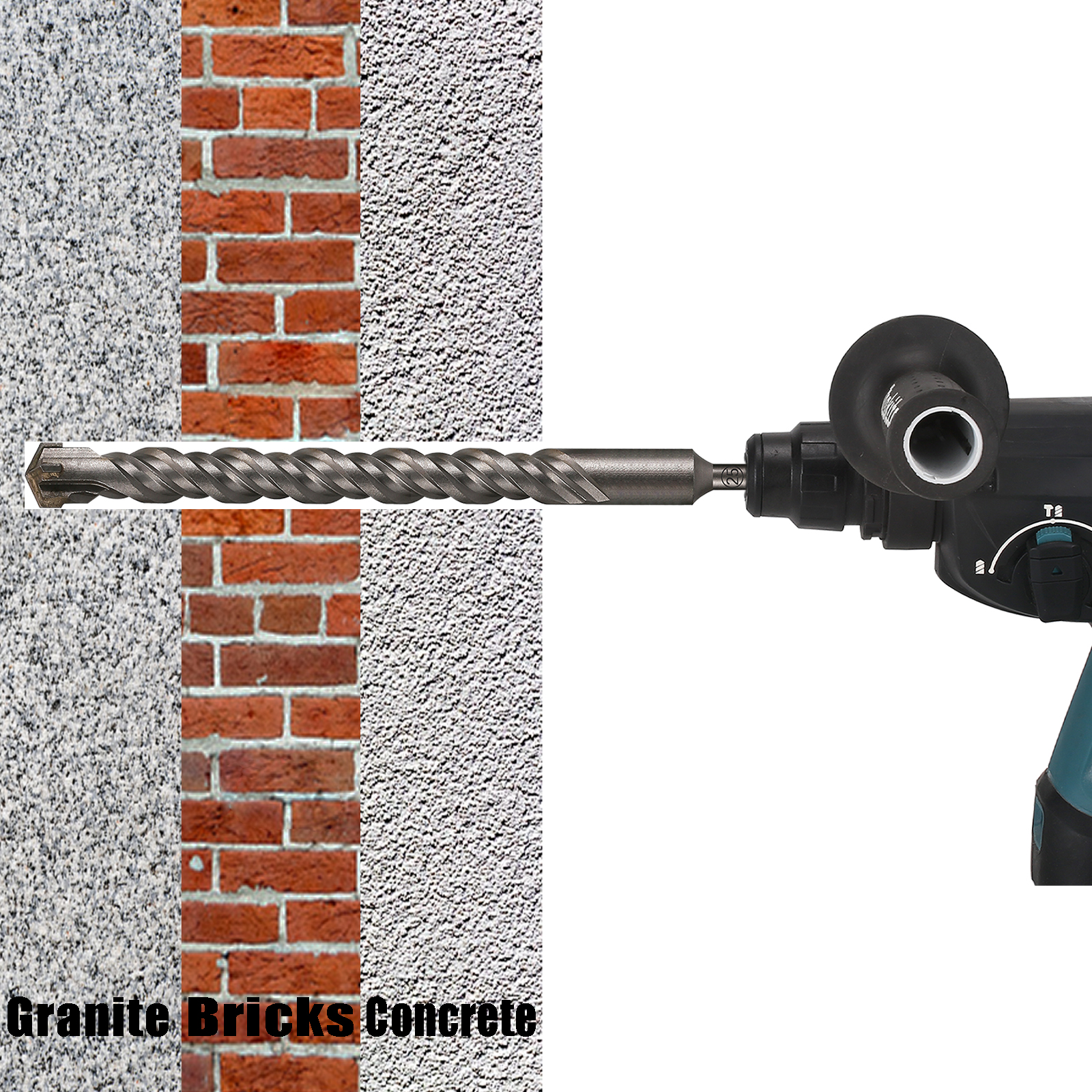 Extended Cross Electric Hammer - Concrete Breaker Demolition 评论和价格
