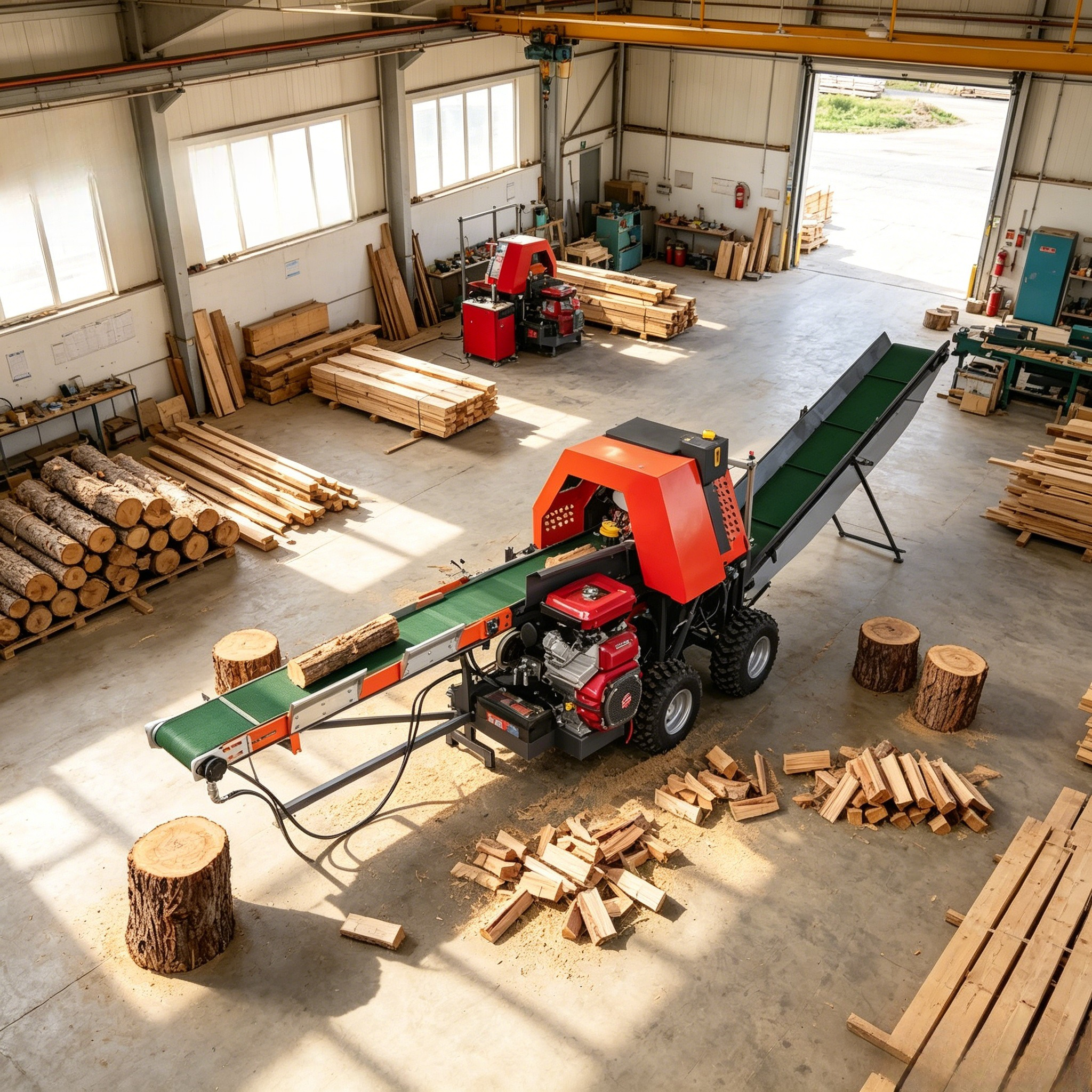 Durable V5025 Firewood Process - Heavy Equipment Supplies 评论和价格