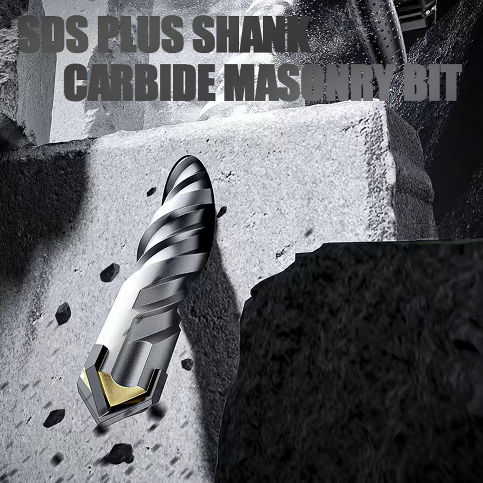 5Pcs/Set SDS PLUS Shank 5/6/8/ - Concrete Breaker Demolition 评论和价格