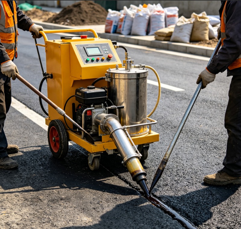350L Towed Asphalt Crack Seali - Road Crack Sealing Machine 评论和价格