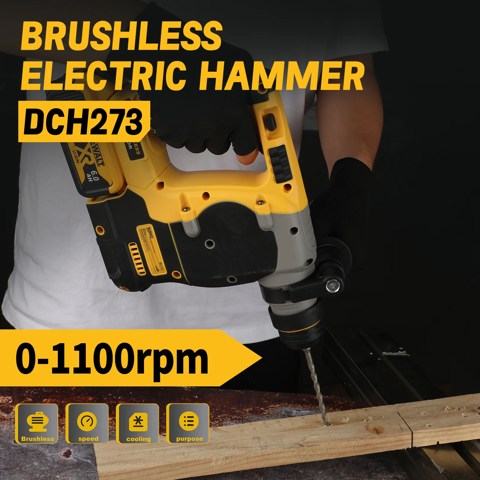 DEWALT DCH273 20V Power Rotary - Concrete Breaker Demolition 评论和价格
