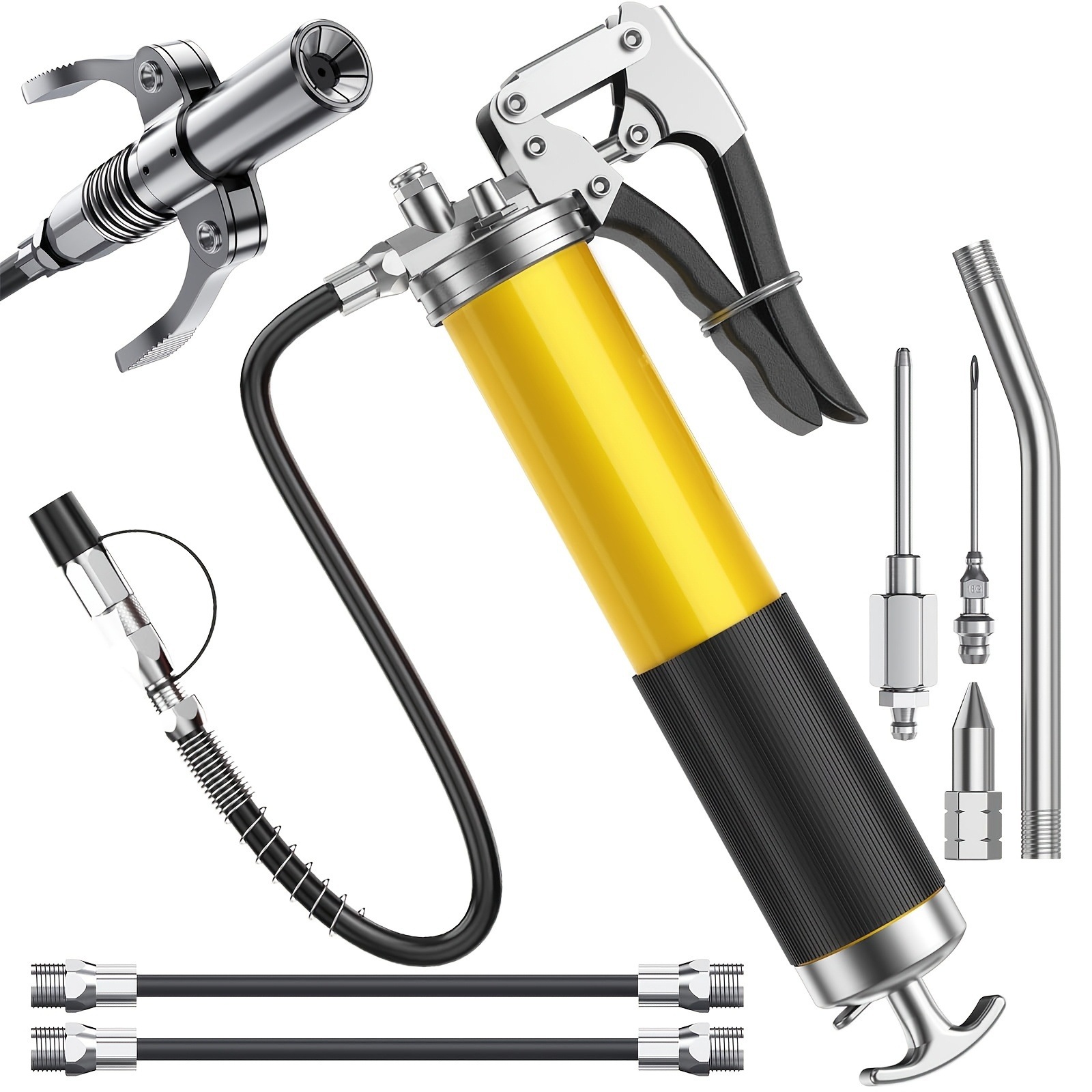 400CC Manual Grease Gun - Alum - Grease For Heavy Equipment 评论和价格