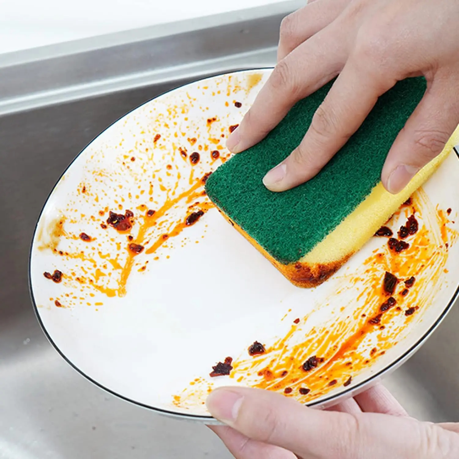 Double sided magic sponge for  - Grease For Heavy Equipment 评论和价格