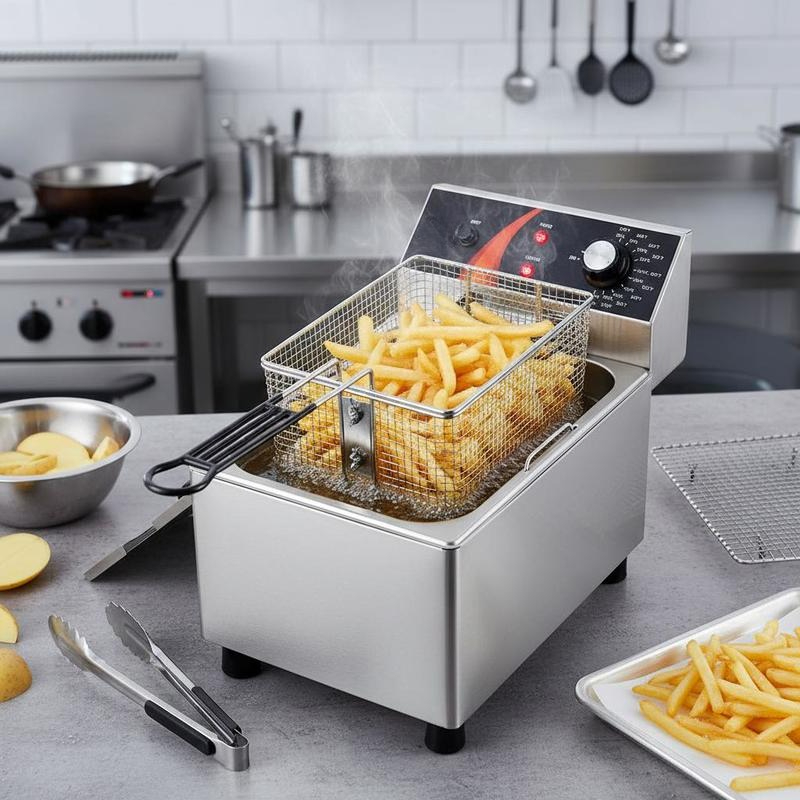 Tabletop Frying Machine 12Qt / - Heavy Equipment In 评论和价格