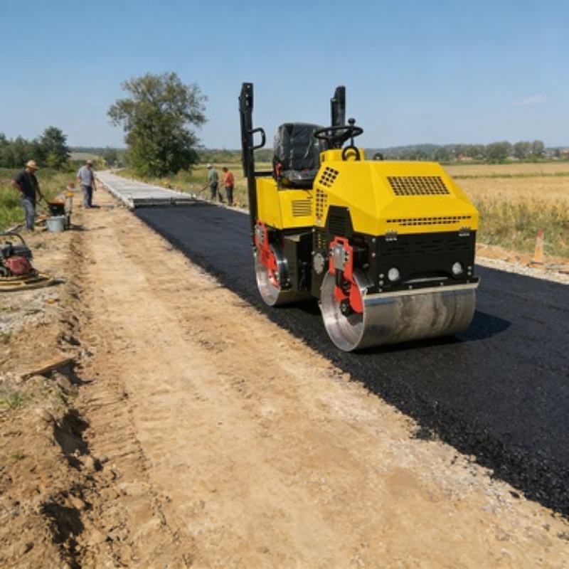 Single Drum Road Roller Vibrat - Heavy Equipment Engine 评论和价格