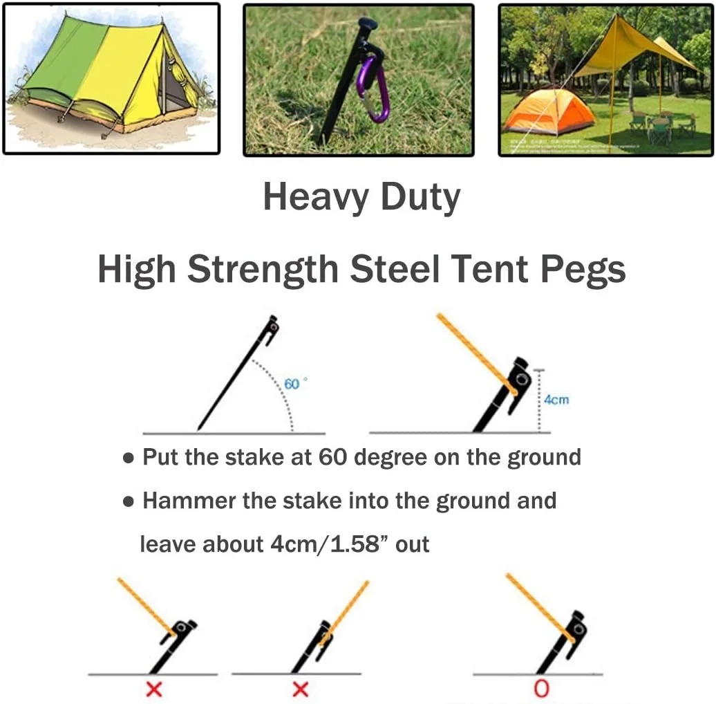15/20/30cm Duty Heavy Tent Peg - Heavy Equipment Supplies 评论和价格