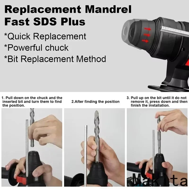 Makita Compatible Cordless Bru - Concrete Breaker Demolition 评论和价格