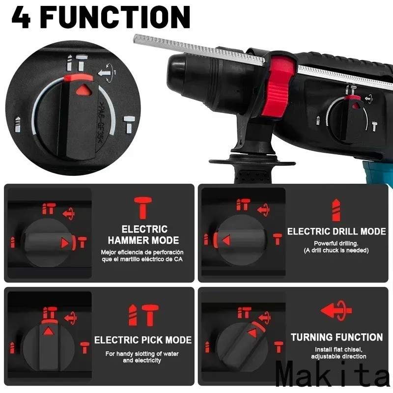 Makita Compatible Cordless Bru - Concrete Breaker Demolition 评论和价格