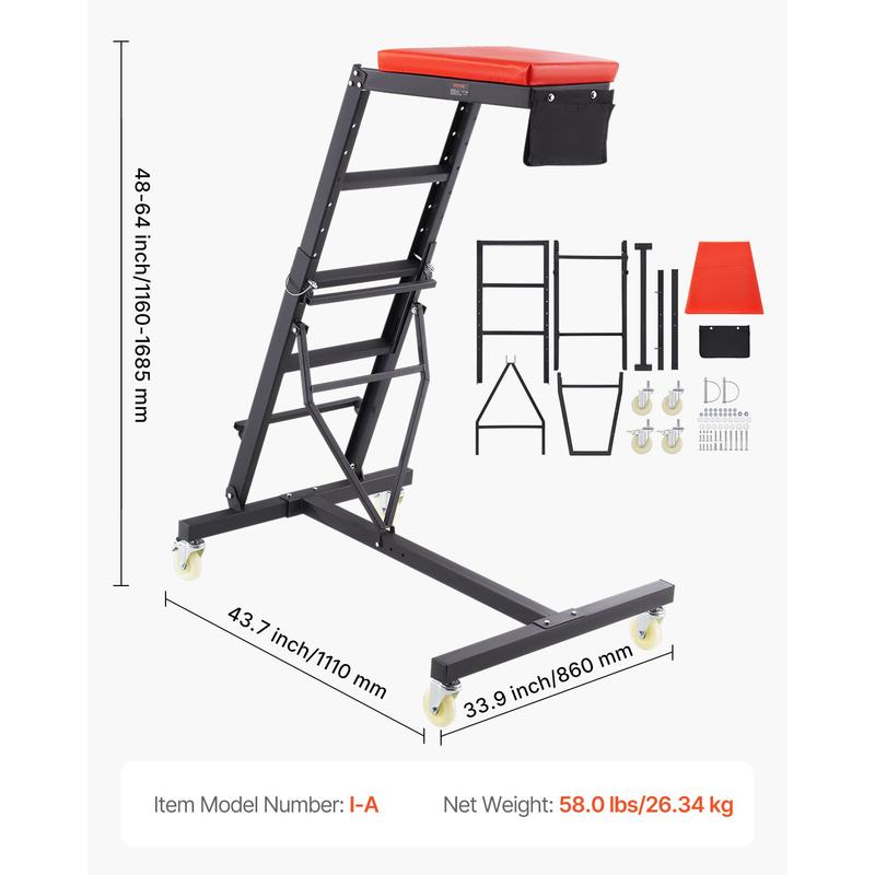 High Top Rolling Work Seat 45. - Heavy Equipment In 评论和价格