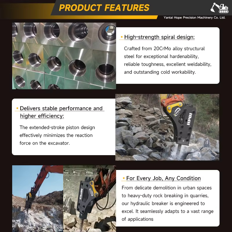 SB40 Backhoe Hydraulic Rock Br - Concrete Breaker Demolition 评论和价格