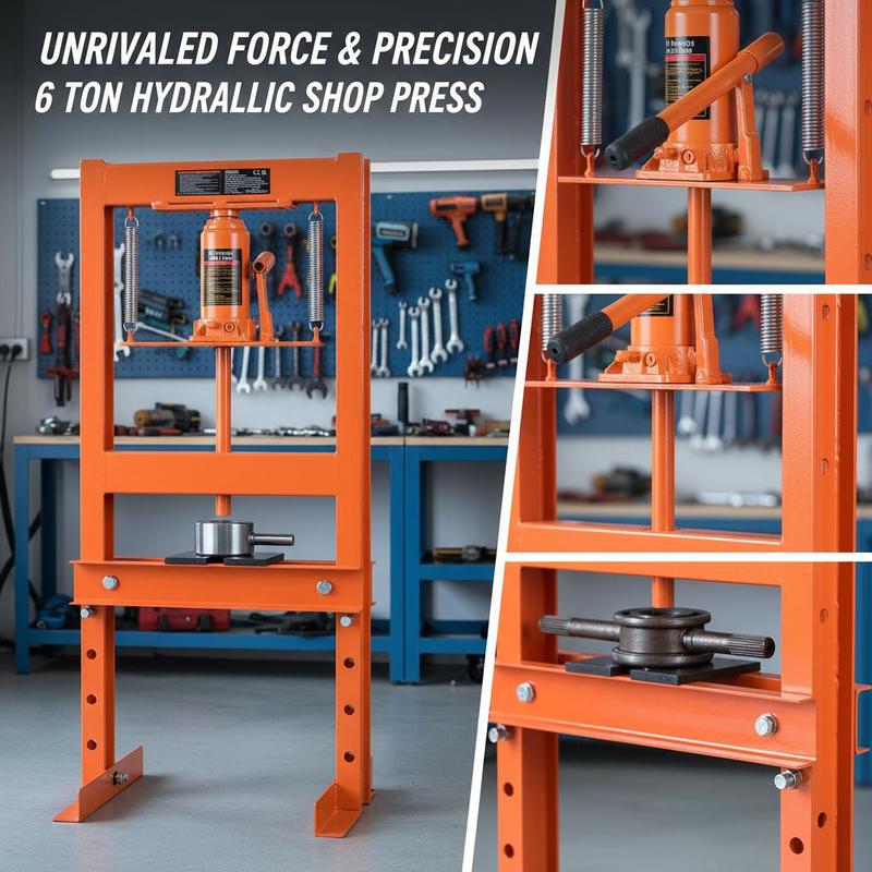 Bench Power Press 6 Ton For Wo - Heavy Equipment Repair Manuals 评论和价格