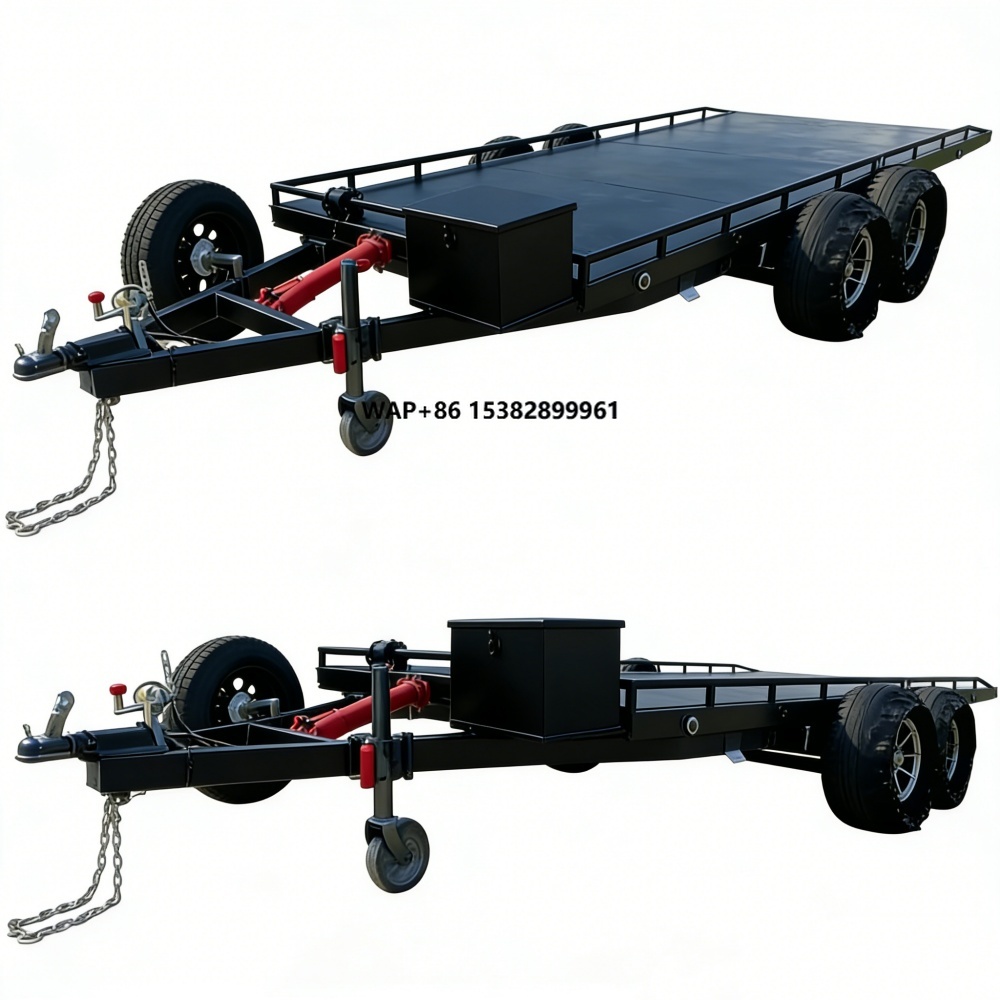 Heavy-Duty Double Axle Steel C - Heavy Equipment Hauler 评论和价格