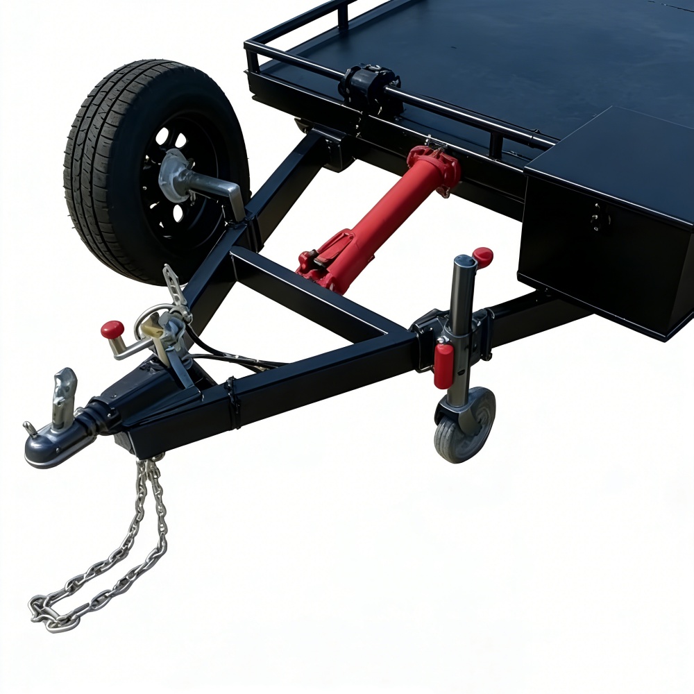 Heavy-Duty Double Axle Steel C - Heavy Equipment Hauler 评论和价格